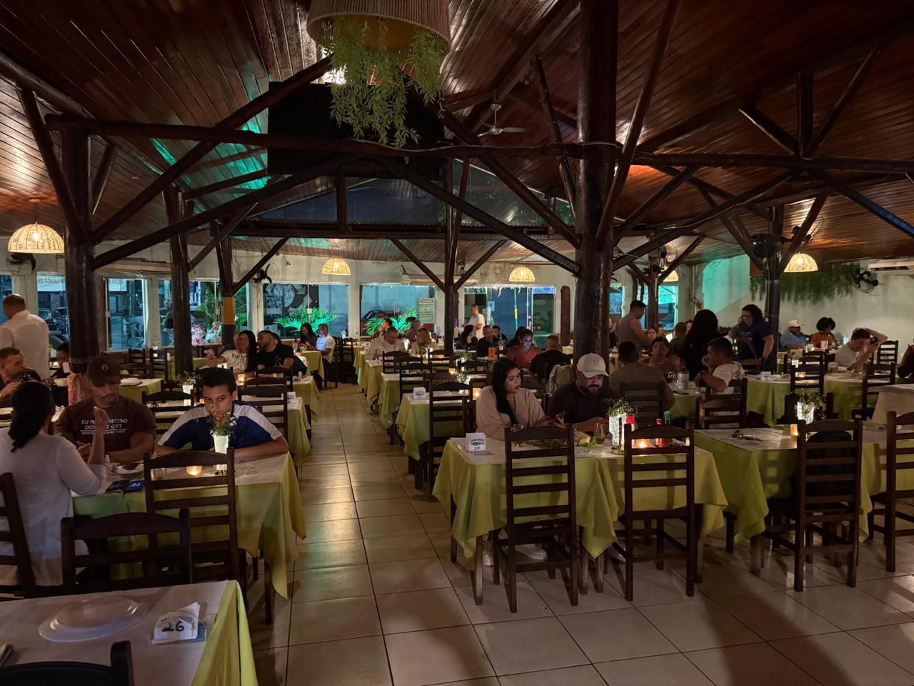 Interior do Restaurante Miracema